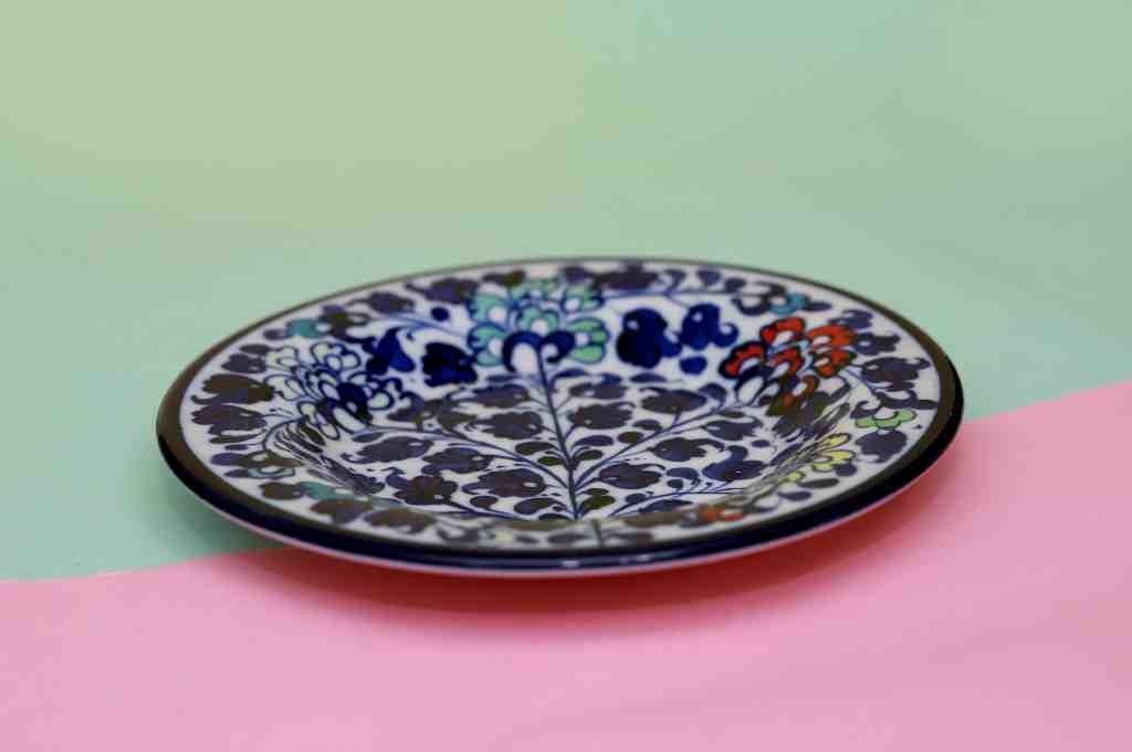 Blue Pottery Plates IMG # 2