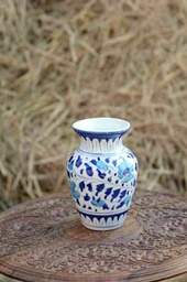 [PK0363-HM-VAS-026148] Blue Pottery Medium Vase