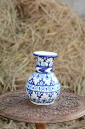 [PK0363-HM-VAS-026153] Blue Pottery Vase