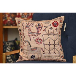 [PK2404-HM-CUS-008180] Hand Embroidered Cushion Cover