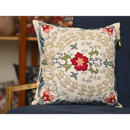 [PK2404-HM-CUS-008188] Hand Embroidered Cushion Cover