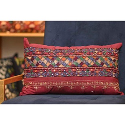 [PK2404-HM-CUS-008195] Hand Embroidered Cushion Cover