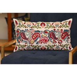 [PK2404-HM-CUS-008200] Hand Embroidered Cushion Cover